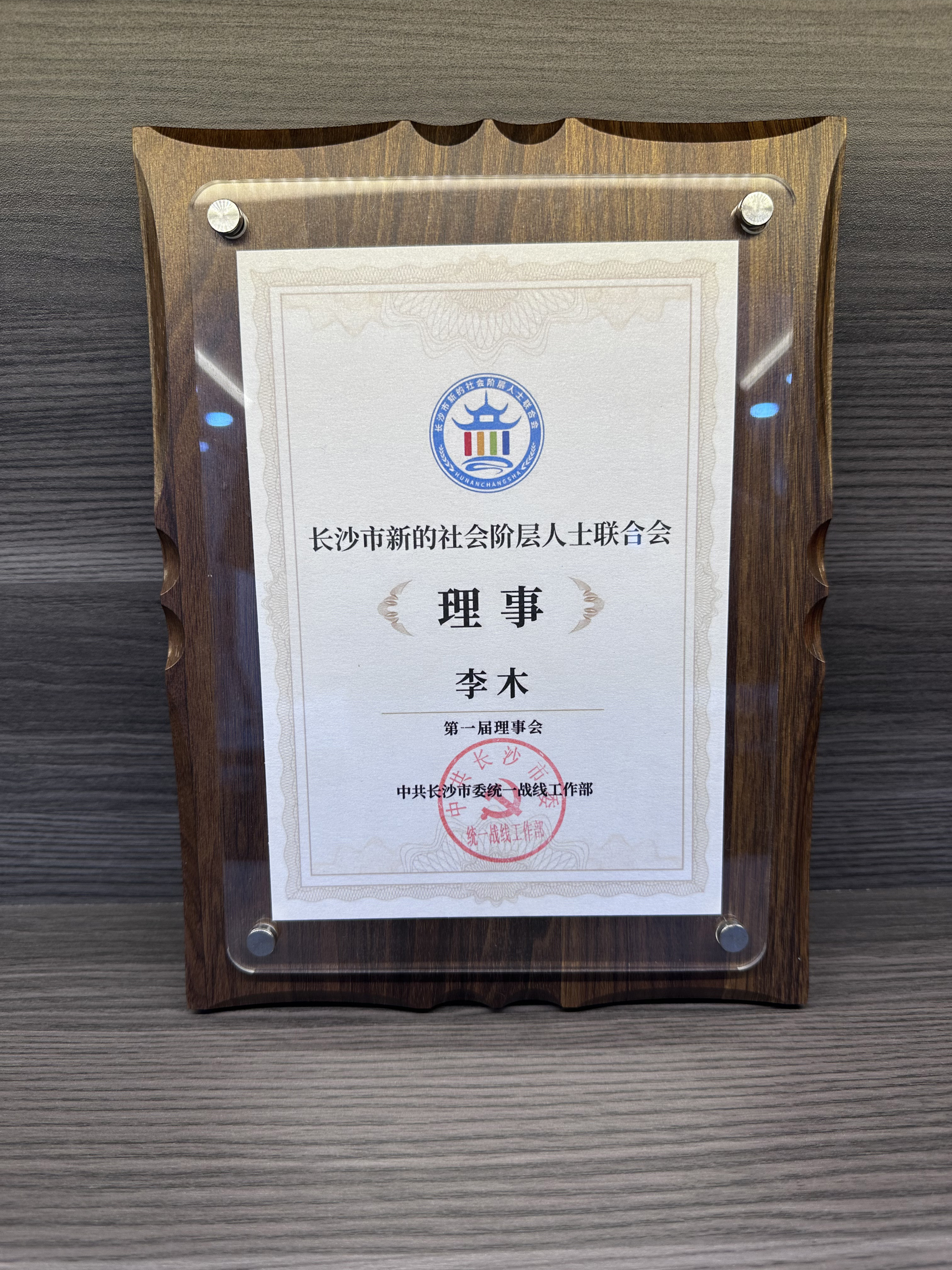 长沙市新社会阶层人士联合会理事